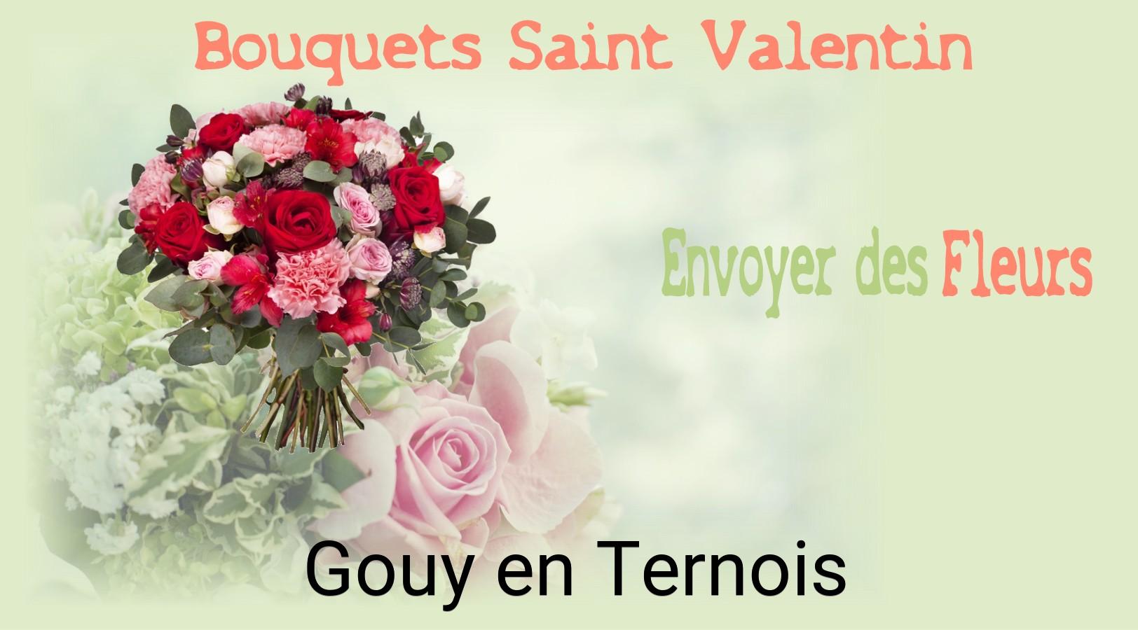 Roses de Saint-Valentin livrées à Gouy-en-Ternois